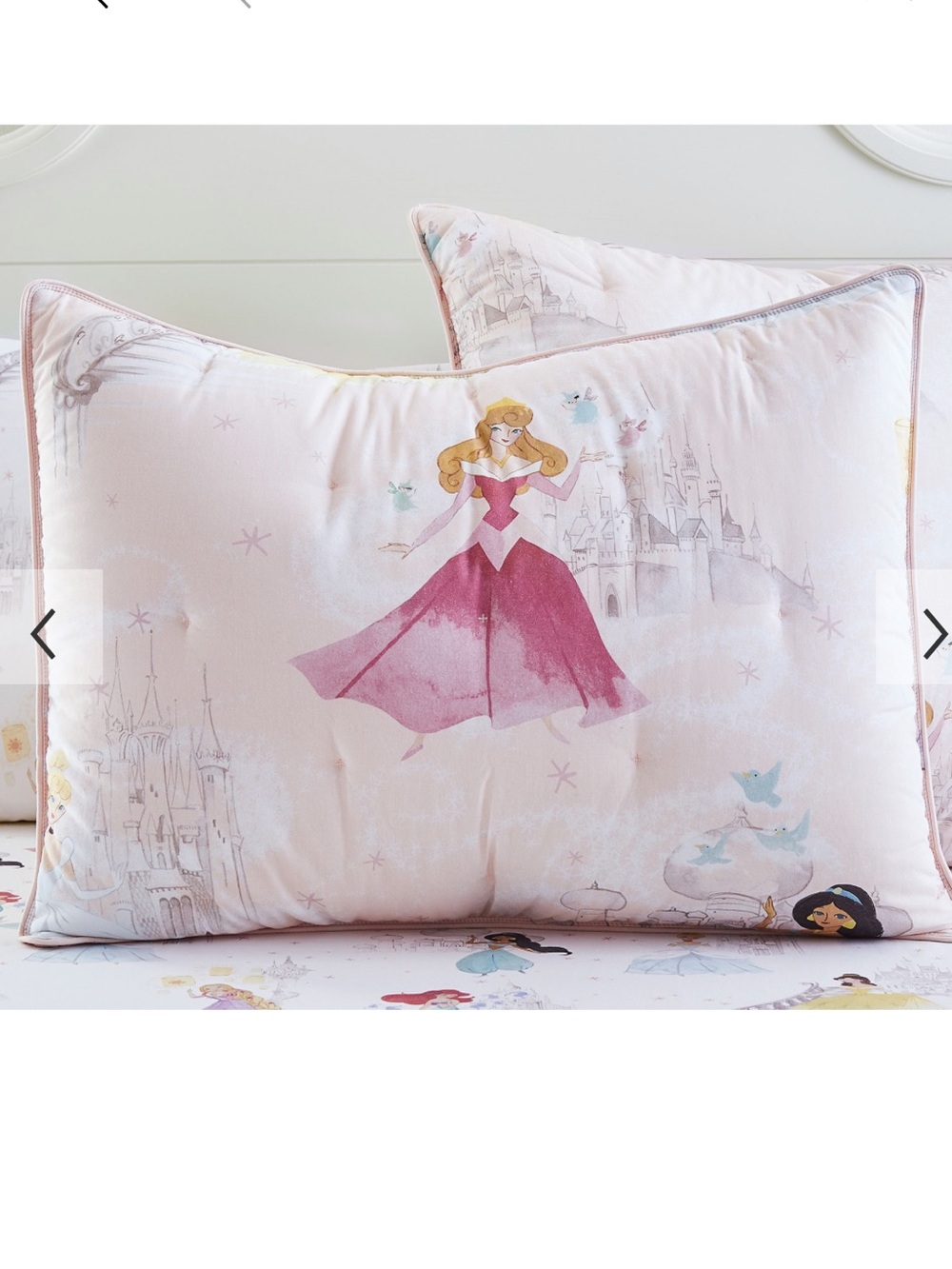 Disney Princess Standard Sham- Pottery Barn Kids